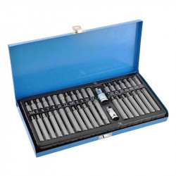 Набор бит и шестигранников с держателем 1/2" 3/8" НEX Torx SPLINE Molder CrV 40шт (MT68040)