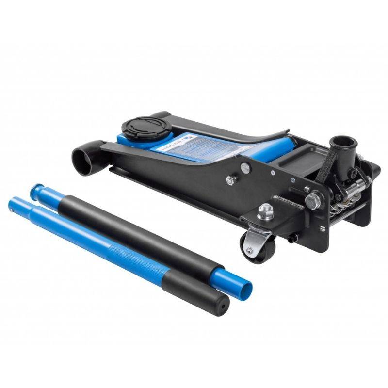 Домкрат гідравлічний підкатний 2т Hogert 85-430мм професійний для автомобіля (HT8G059)