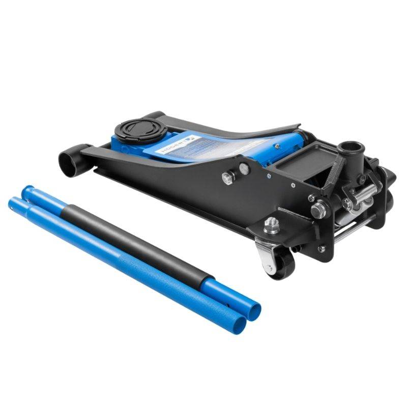 Домкрат гідравлічний підкатний 2.5т Hogert 72-505мм професійний для автомобіля (HT8G060)