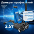 Домкрат гідравлічний підкатний 2.5т Hogert 72-505мм професійний для автомобіля (HT8G060)