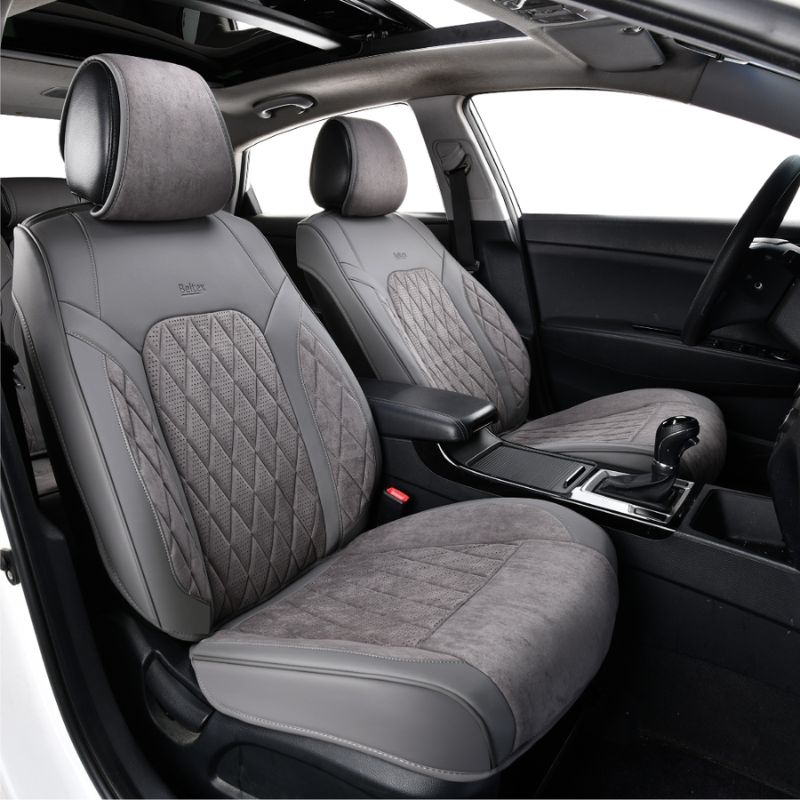Передние 3D чехлы Malibu, grey 2шт. Beltex (BX89120)