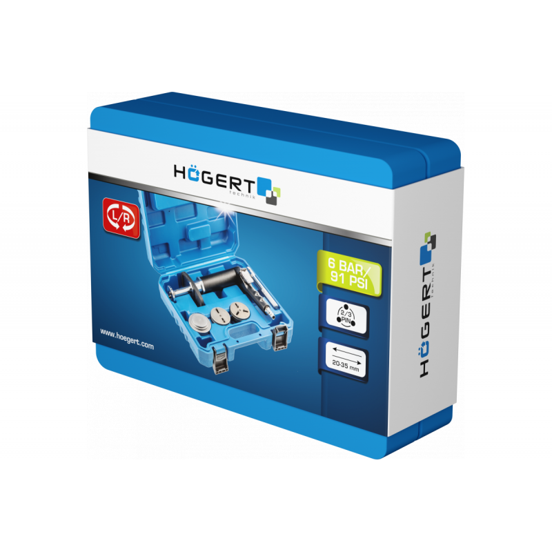 Комплект для розведення гальмівних циліндрів пневматичний Hogert (HT4R780)