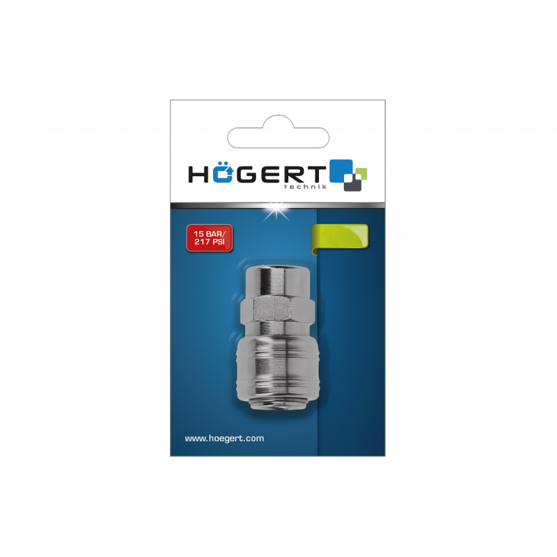 Муфта соединительная M1/4" Hogert (HT4R802)