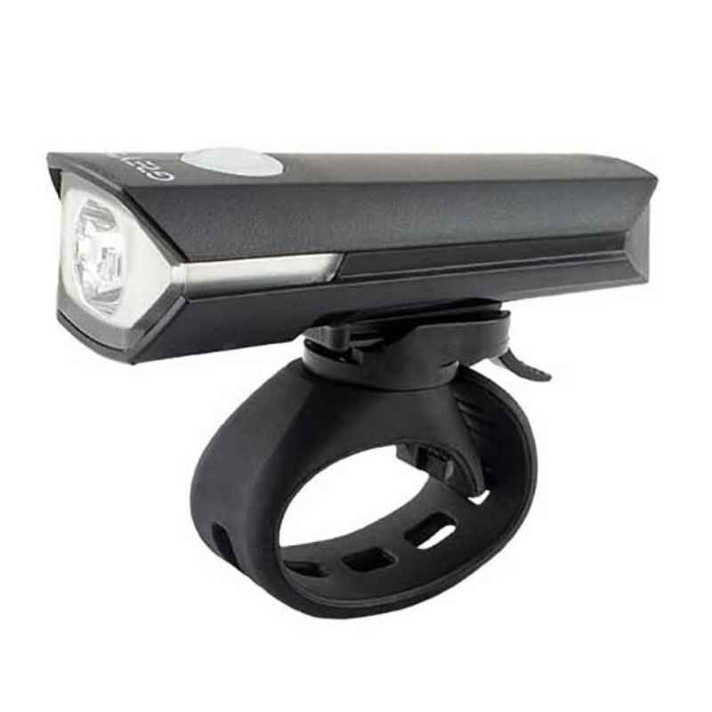 Фара на велосипед на кермо 100Lm Grey's 900mAh IPX4 5 режимів до 12 годин роботи (GR10210)