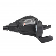 Манетки MicroSHIFT Mezzo TS39-28 пара 2x8s Light Shifting Design металевий хомут з ​​індикатором (TS39-28)