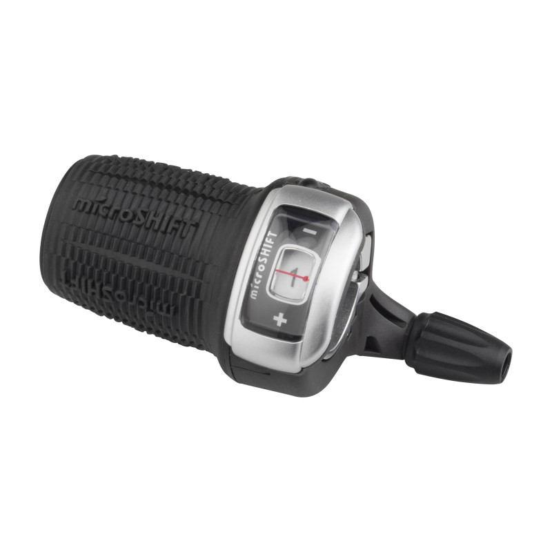 Твістери семиступінчасті MicroSHIFT DS85-7 з індикатором чорні (DS85-7-BK)