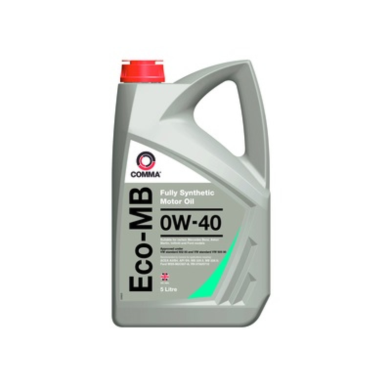 Моторна олива Comma ECO-MB 0W-40 API SN, ACEA A3/B4 5л (ECOMB5L)