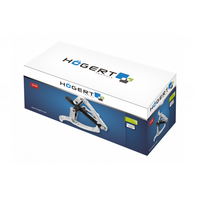 Знімач підшипників трилапий 200 мм Hogert (HT8G208)