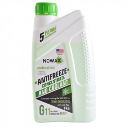 Антифриз Nowax G11 Зелений 1 кг Концентрат (NX01010)