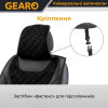 Накидки на передні сидіння Gearo Leather series (GE0730BK-F)