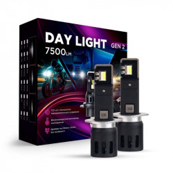 Світлодіодні автолампи Carlamp Day Light Gen 2 H1 5800K 7500 Lm (DLG2H1)