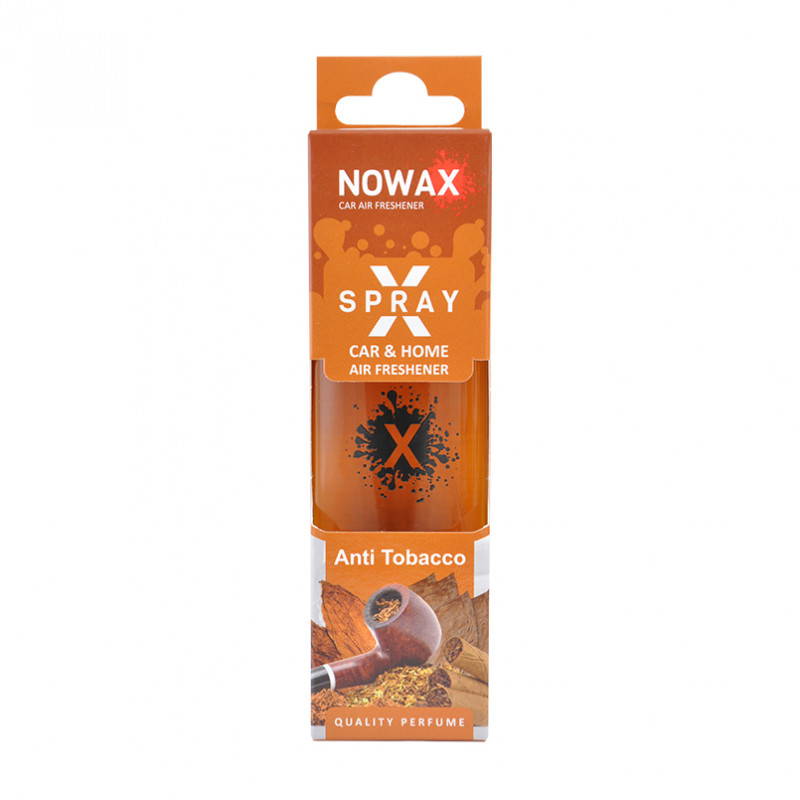 Ароматизатор до машини 50 ml Nowax X Spray - Anti Tobacco (NX07606)