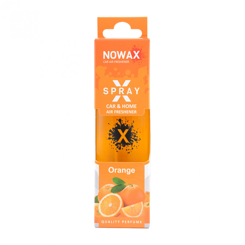 Ароматизатор до машини 50 ml Nowax X Spray - Orange (NX07595)