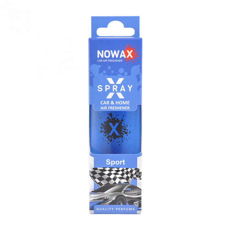 Ароматизатор до машини 50 ml Nowax X Spray - Sport (NX07600)