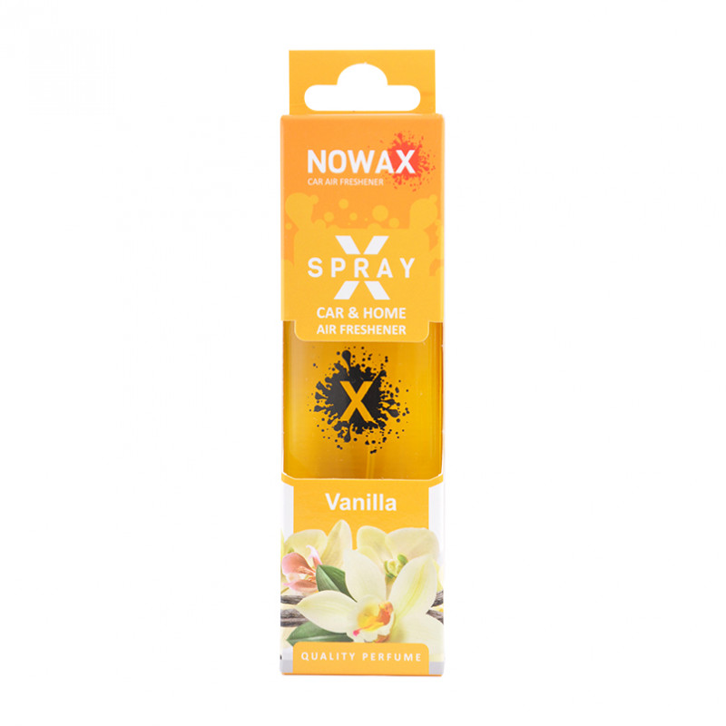 Ароматизатор до машини 50 ml Nowax X Spray - Vanilla (NX07591)