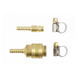 Штуцер для повітряного шланга 8мм 4 Шт Hogert (HT4R821)