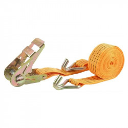 Стяжний ремінь 3т 6м CarLife з храповим замком (RD712)