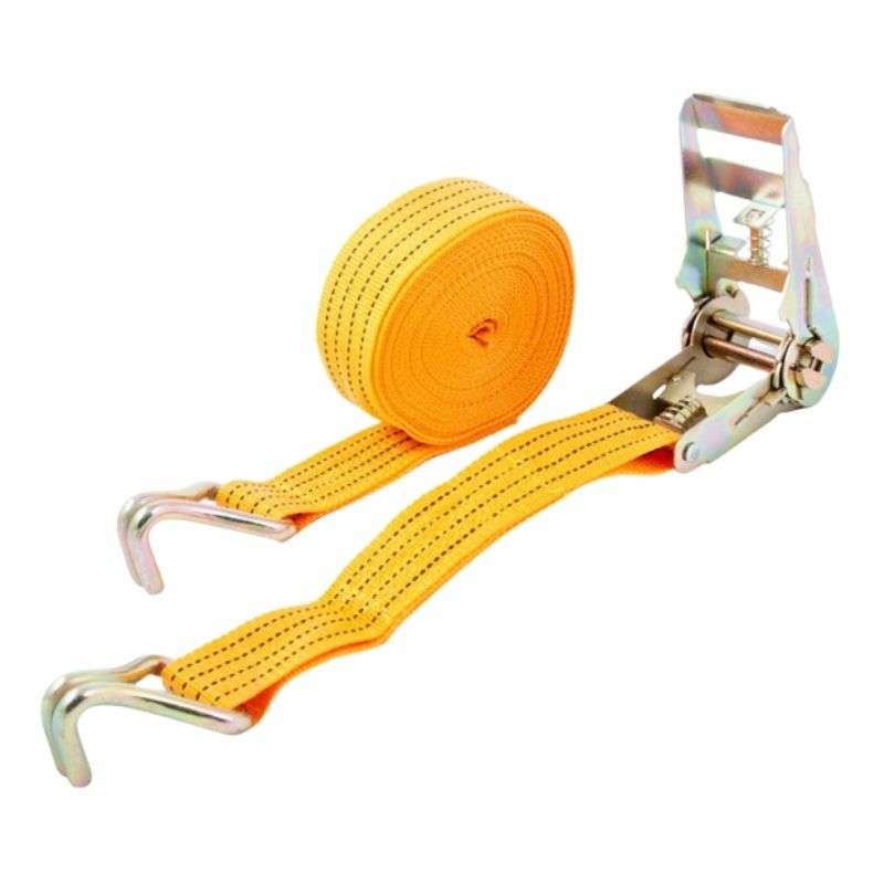 Стяжний ремінь 3т 8м CarLife з храповим замком (RD713)