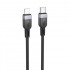 Кабель для зарядки та синхронізації Lightning 1м 27W Hoco X109 чорний (X109-t/i black)