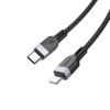 Кабель для зарядки та синхронізації Lightning 1м 27W Hoco X109 чорний (X109-t/i black)