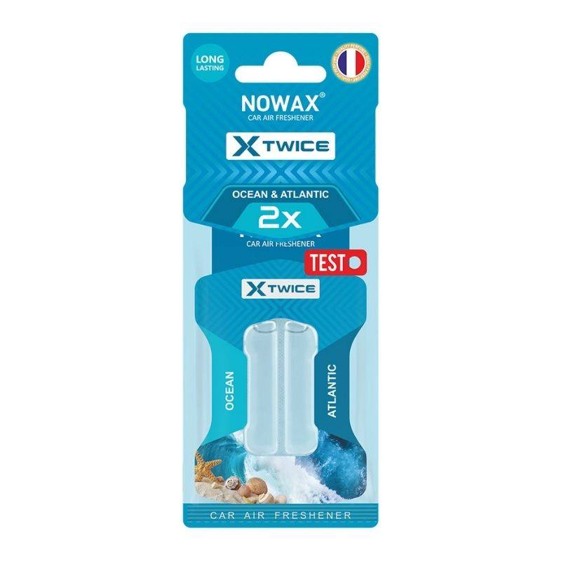 Ароматизатор до машини Nowax X Twice - Atlantic & Ocean (NX00149)