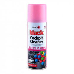 Полироль для пластика 450мл NOWAX Black Cockpit Cleaner Жвачка (NX00459)