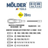 Отвертка реверсивная с комплектом насадок для точных работ 28в1 Molder (MT32328)