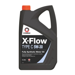 Моторна олива Comma X-FLOW TYPE C 5W-30 API SN/CF; ACEA C2/C3 5л (XFC5L)