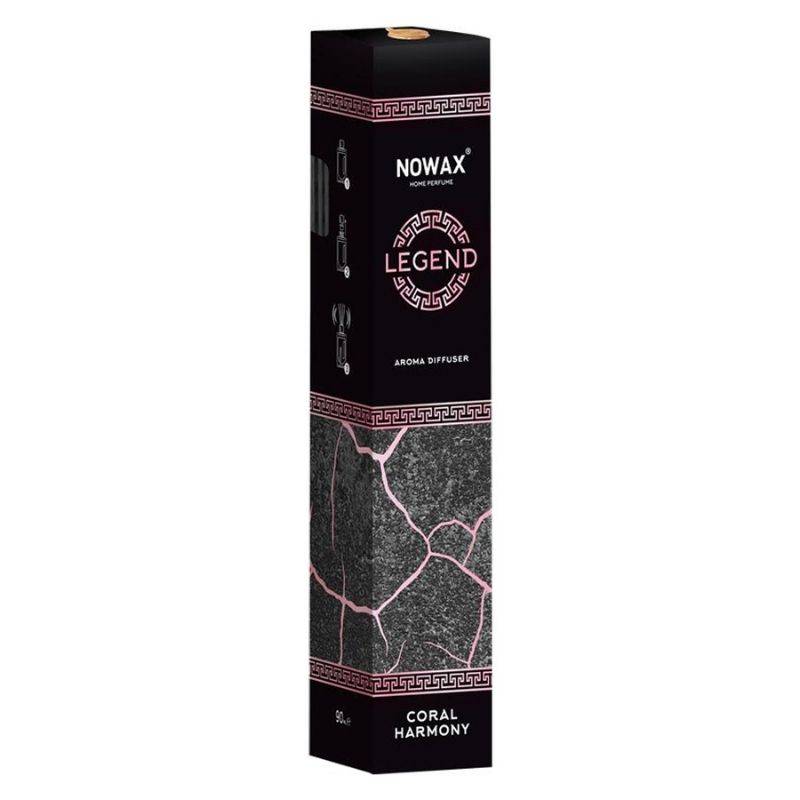 Аромадиффузор с палочками Nowax "Legend" - Coral Harmony (90 мл.) (NX91689)