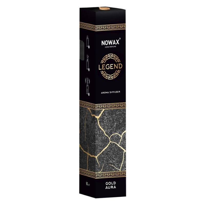 Аромадиффузор с палочками Nowax "Legend" - Gold Aura (90 мл.) (NX91665)