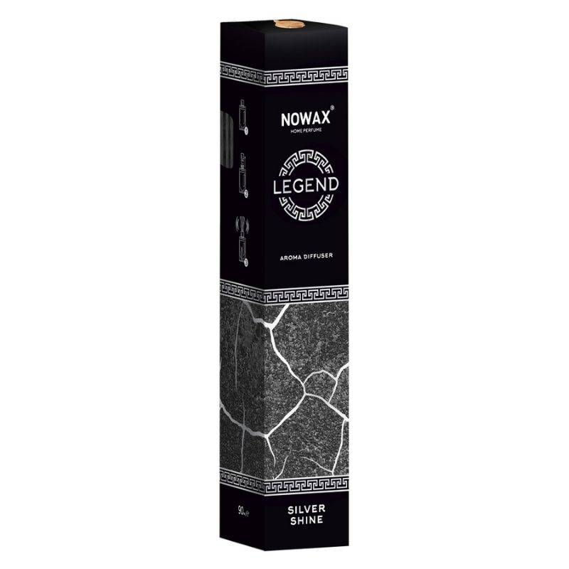 Аромадиффузор с палочками Nowax "Legend" - Silver Shine (90 мл.) (NX91726)