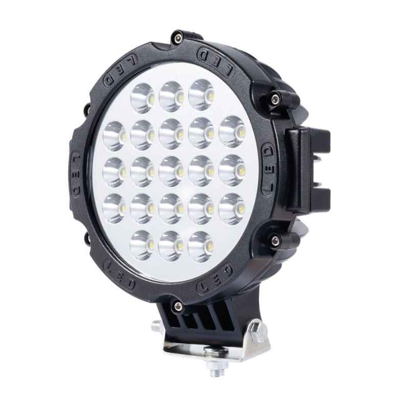 Додаткова фара на авто кругла Spot спрямований білий колір світіння 4200Lm BELAUTO (BOL2103S)