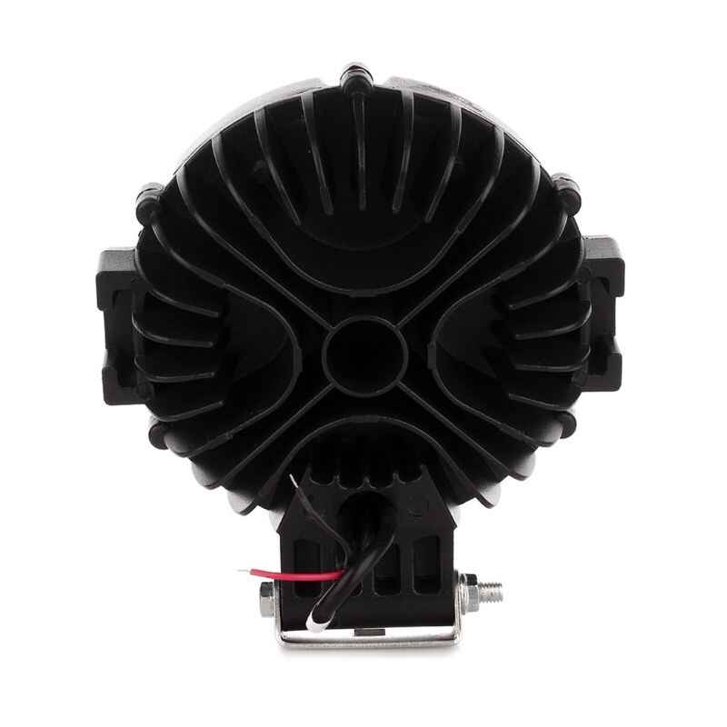 Додаткова фара на авто кругла Spot спрямований білий колір світіння 4200Lm BELAUTO (BOL2103S)