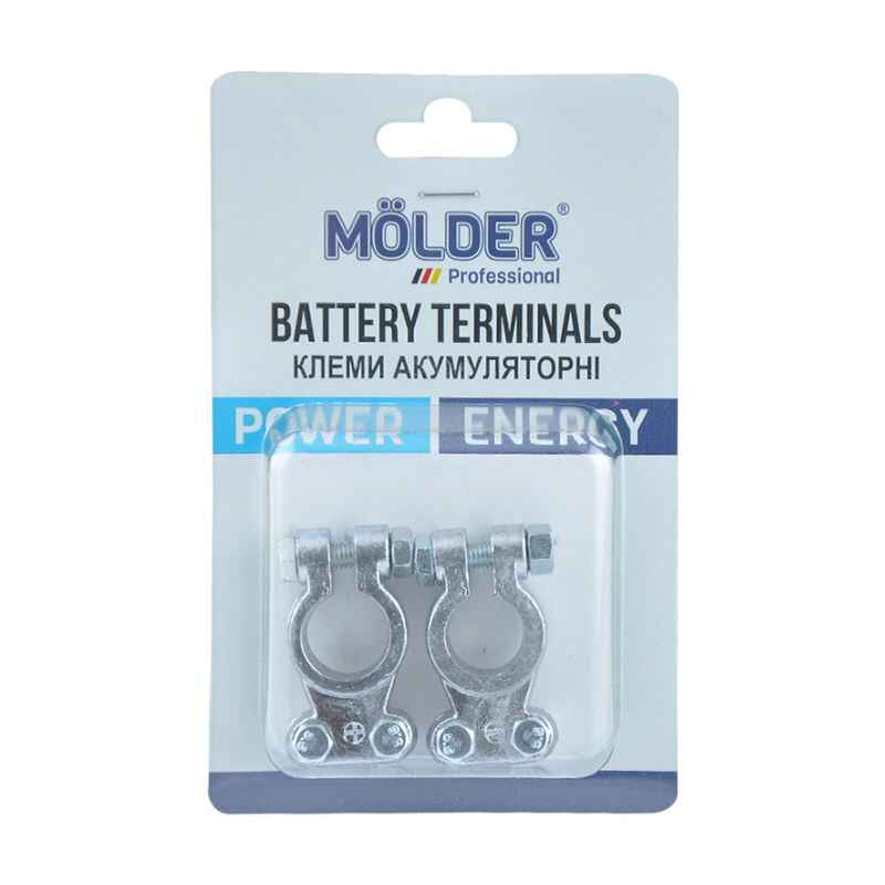 Клеми акумуляторні Molder свинець 200г (MA21140)