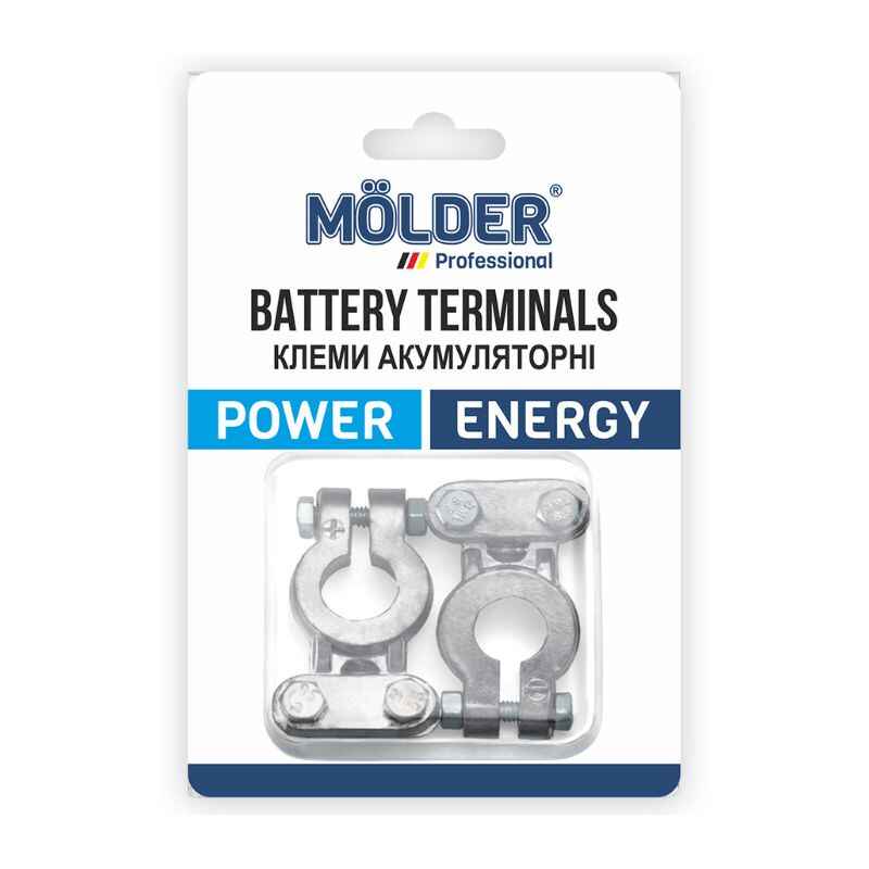 Клеми акумуляторні Molder свинець 375г (MA21150)
