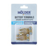 Клеми акумуляторні Molder латунь 155г (MA21160)
