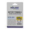 Клеми акумуляторні Molder латунь 155г (MA21160)