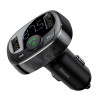 FM модулятор Bluetooth Fm трансмиттер для авто 2.4 A Baseus 2USB черный (CCTM-01)