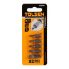 Набір біт Tolsen S2 3 4 4.5 5.5 6.5х25 мм 5 шт (20285)