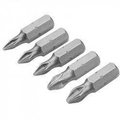 Набір біт Tolsen РН 0-1-2-3х25 мм 5 шт (20286)