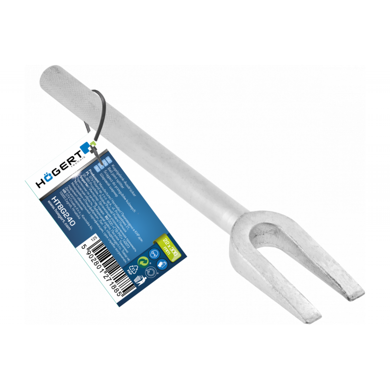 Знімач рульових тяг Вилка 22 х 300 мм Hogert (HT8G240)