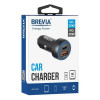 АЗУ 60W 1xUSB-C+1xUSB-A LED черн. Brevia (60шт.) (46060CUB)