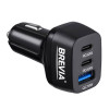 АЗУ 78W 2xUSB-C+1xUSB-A черн. Brevia (60шт.) (46078DCUB)