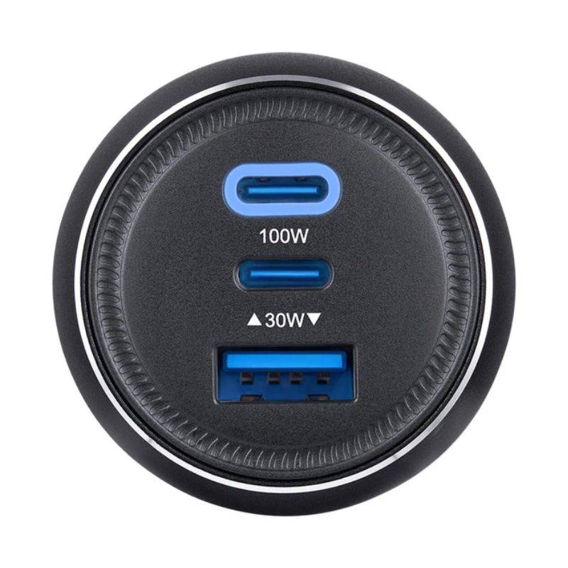АЗУ 130W 2xUSB-C+1xUSB-A черн. Brevia (60шт.) (46130DCUB)