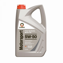 Моторна олива Comma MOTORSPORT 5W-50 API SL, CF; ACEA A3/B3 5л (MS5L)