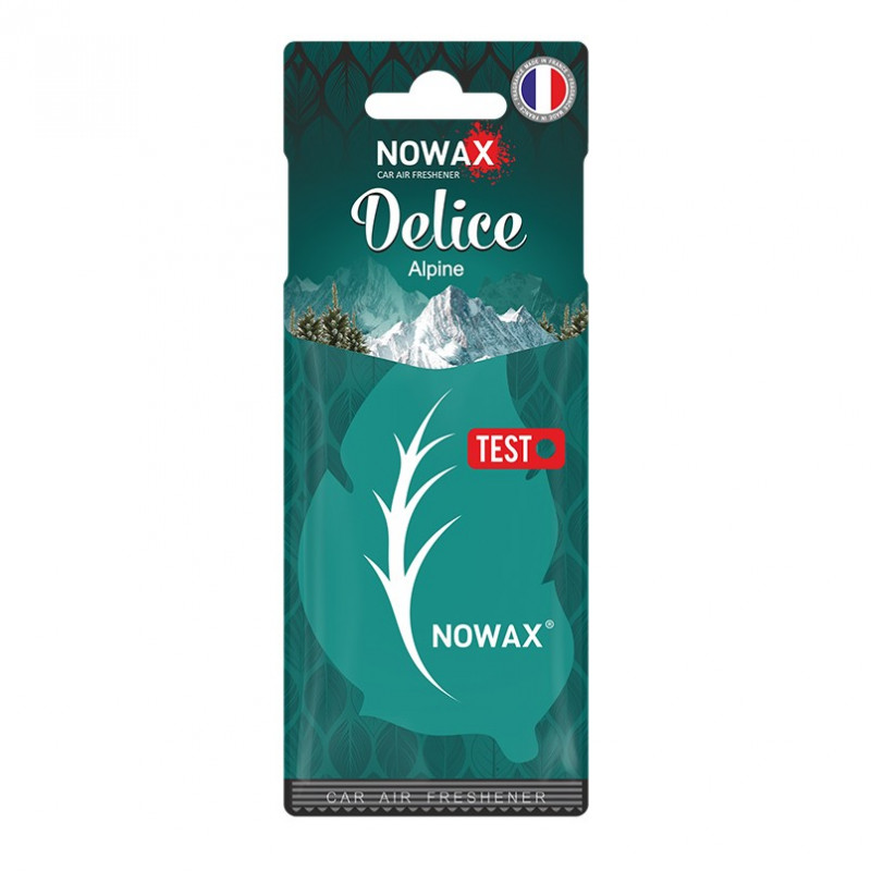 Ароматизатор до машини Nowax Delice - Alpine (NX00075)