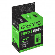 Велокамера на велосипед гірський MTB 29 дюймів Greys ніпель AV 35mm бутил (GR51329)