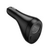 Автомобильное зарядное устройство Hoco Z61 17W 3.4А USB Type-C LED дисплей (Z61)