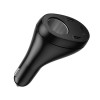 Автомобильное зарядное устройство Hoco Z61 17W 3.4А USB Type-C LED дисплей (Z61)