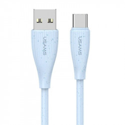 Кабель синхронізації Usams Type-C 3A Fast Charging Data Cable блакитний (SJ714USB03)